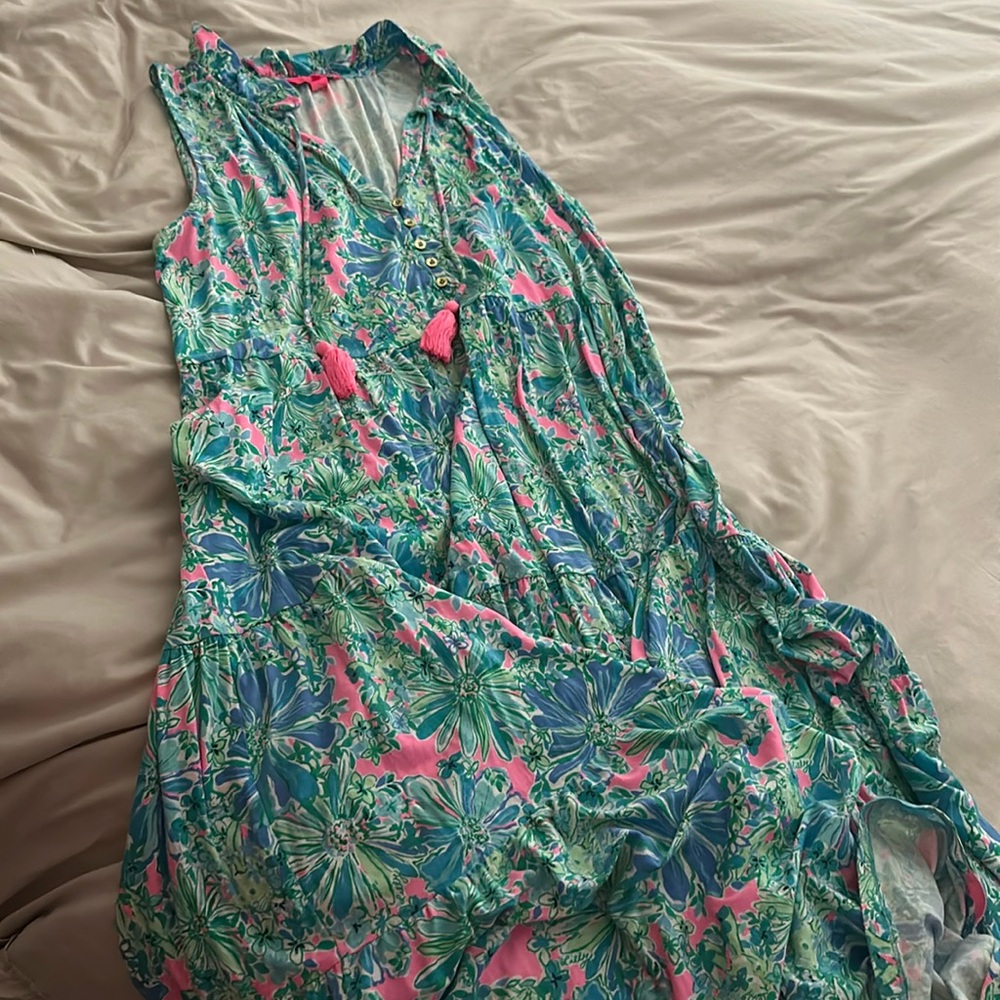 Lilly Pulitzer Maxi Malone Dress
